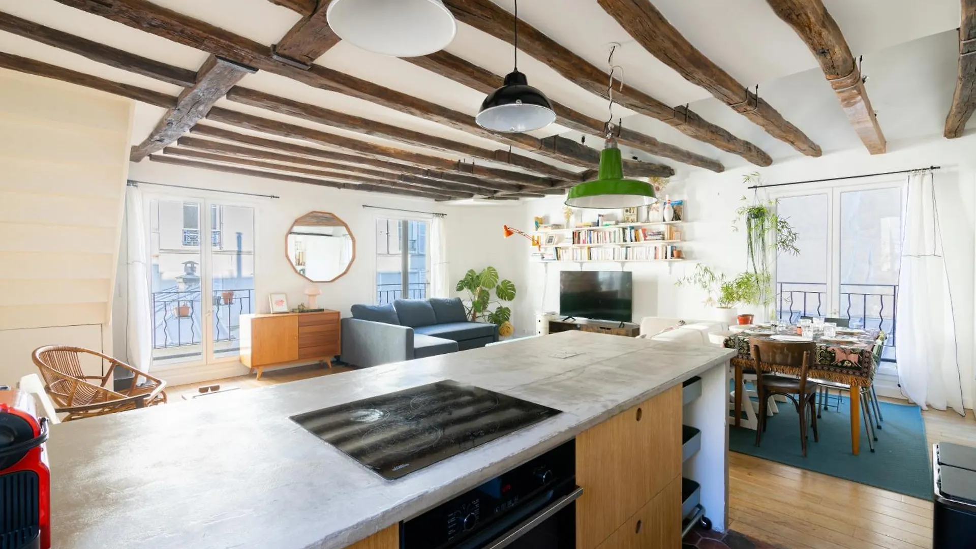 Luxurious 2 Bedroom Canal Saint Martin Saint Lazare Paris 0*,