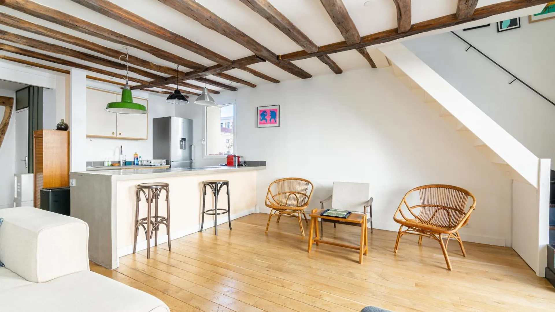Apartment Luxurious 2 Bedroom Canal Saint Martin Saint Lazare Paris