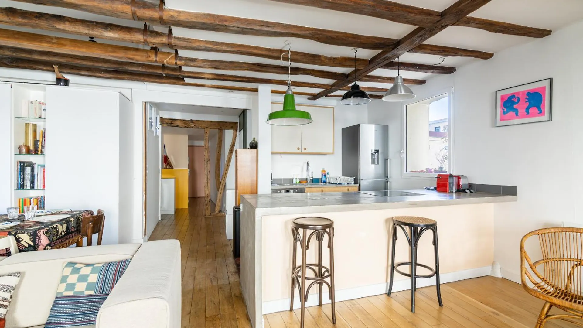 Apartment Luxurious 2 Bedroom Canal Saint Martin Saint Lazare Paris