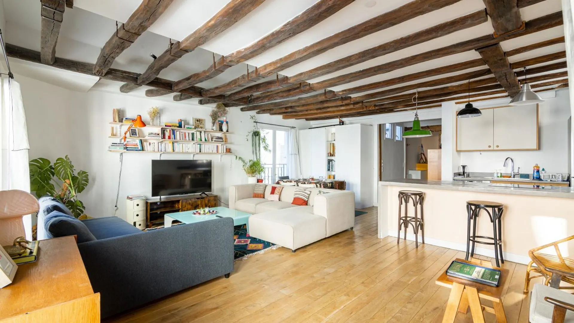 Luxurious 2 Bedroom Canal Saint Martin Saint Lazare Paris 0*,